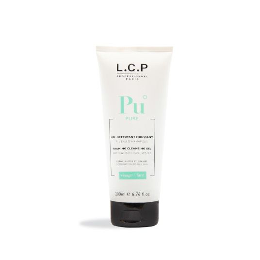 Gel nettoyant moussant à l'eau d'Hamamélis LCP